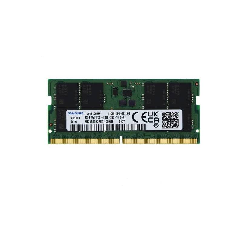 Память оперативная/ Samsung DDR5 32GB SODIMM 4800MHz 2Rx8, 1.1V (M425R4GA3BB0-CQK0L)