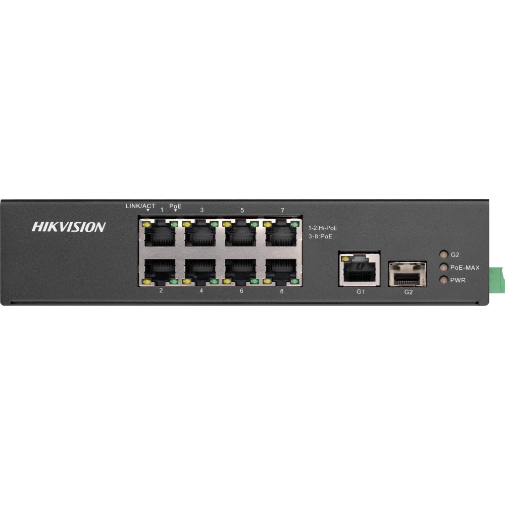 Картинка Коммутатор Hikvision DS-3T0310HP-E/HS (DS-3T0310HP-E/HS) 