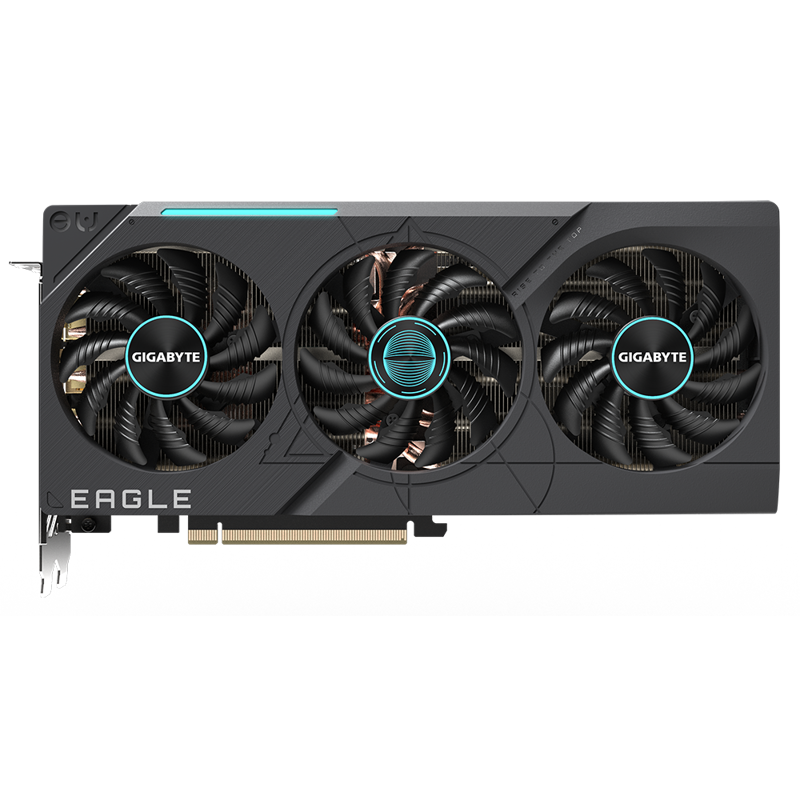 RTX4070Ti SUPER EAGLE OC 16GB GDDR6X 256-bit DPx3 HDMI 3FAN RTL (GV-N407TSEAGLE OC-16GD)