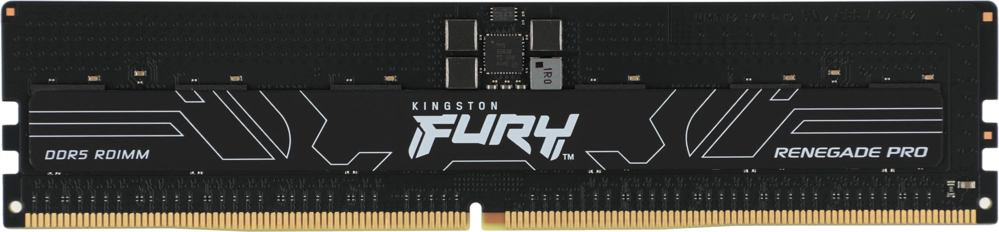 Модуль памяти Kingston 16GB DDR5 4800 FURY Renegade Pro RDIMM Black PnP ECC Registered DIMM (Single Module) 1RX8 36-38-38 1.1V 288-pin 16Gbit (KF548R36RB-16)