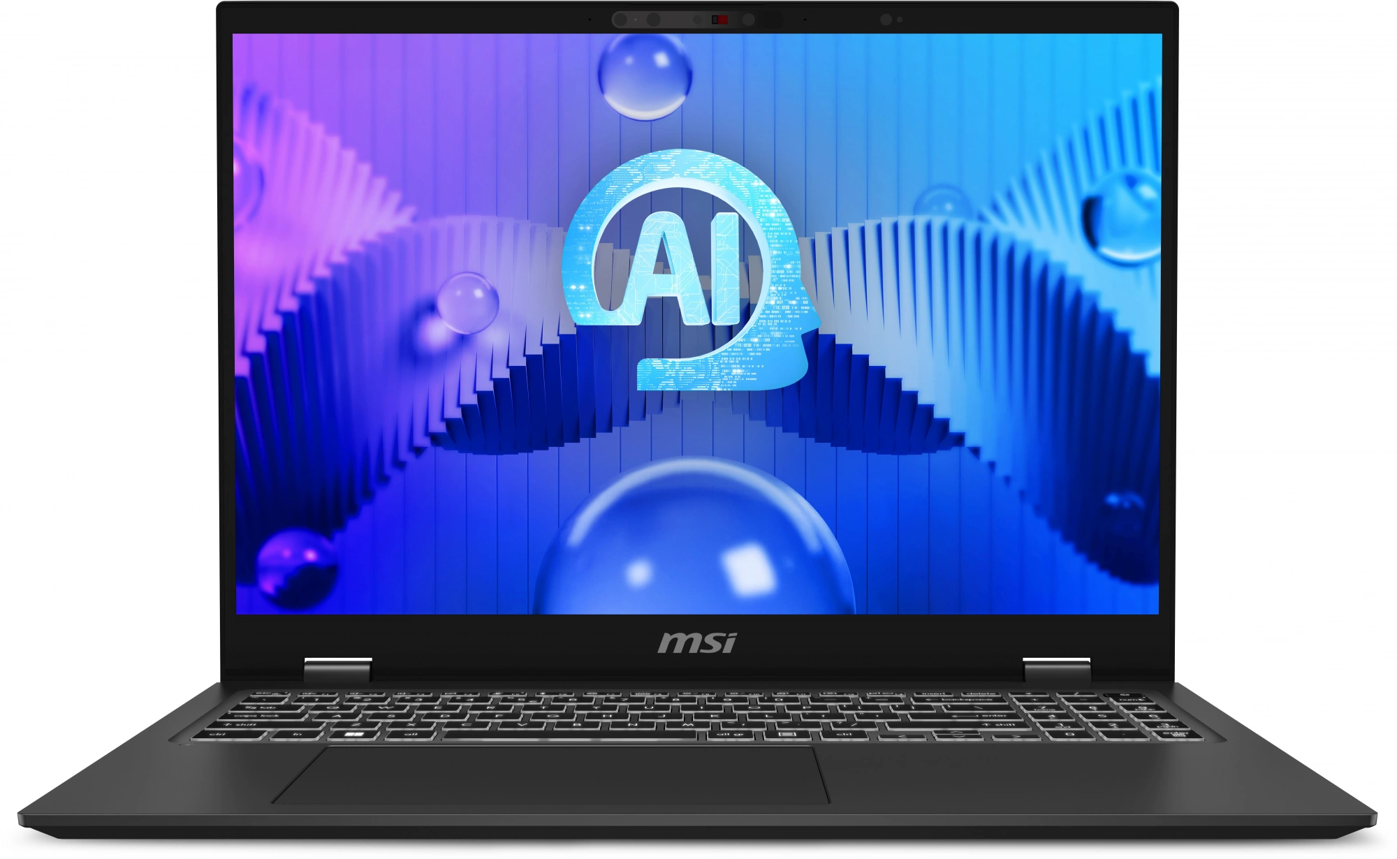 Ноутбук MSI Prestige 16 AI Evo B1MG-002US Core Ultra 7 155H 32Gb SSD1Tb Intel Arc 16" IPS QHD+ (2560x1600) Win11 grey WiFi BT (9S7-15A121-002)