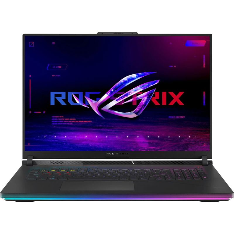 Ноутбук Asus ROG Strix Scar 18 G834JZR-N6072 Core i9 14900HX 32Gb SSD1Tb NVIDIA GeForce RTX4080 12Gb 18" IPS WQXGA (2560x1600) noOS black WiFi BT Cam (90NR0IN2-M003C0)