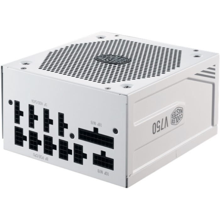 Блок питания 750W Cooler Master V750 Gold-V2 White Edition, ATX, 135mm, 24pin, 12xSATA, 4xPCI-E(6+2), APFC, Full Modular, 80+ Gold (MPY-750V-AGBAG-EU)