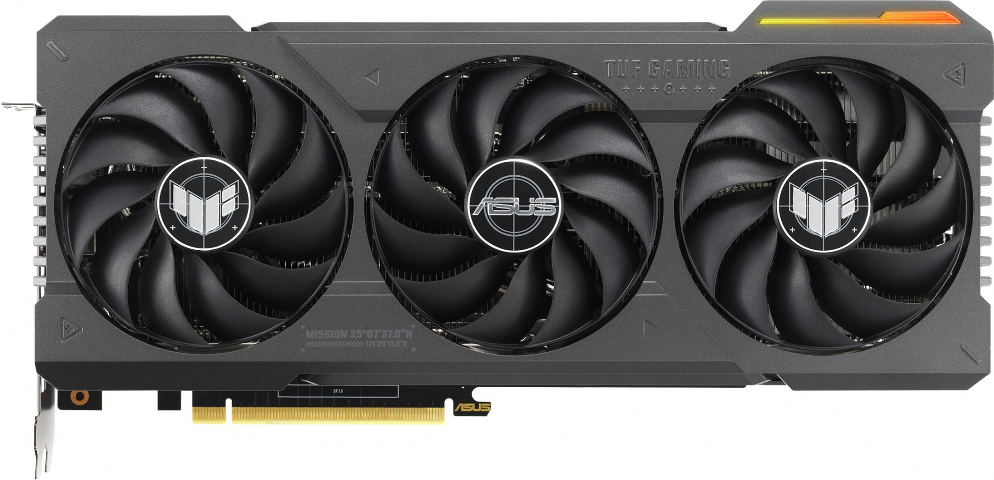 Видеокарта Asus PCI-E 4.0 TUF-RTX4070TI-O12G-GAMING NVIDIA GeForce RTX 4070TI 12288Mb 192 GDDR6X 2730/ 21000 HDMIx2 DPx3 HDCP Ret