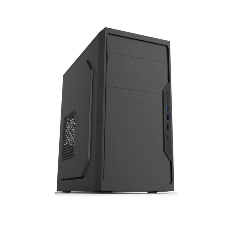 Корпус без блока питания/ Case Foxline FL-733, mATX, 2x5.25EXT, 2x3.5EXT, 5x3.5INT, 2xUSB3.0, HDA, w/ o FAN, w/ o PSU (FL-733-U32)