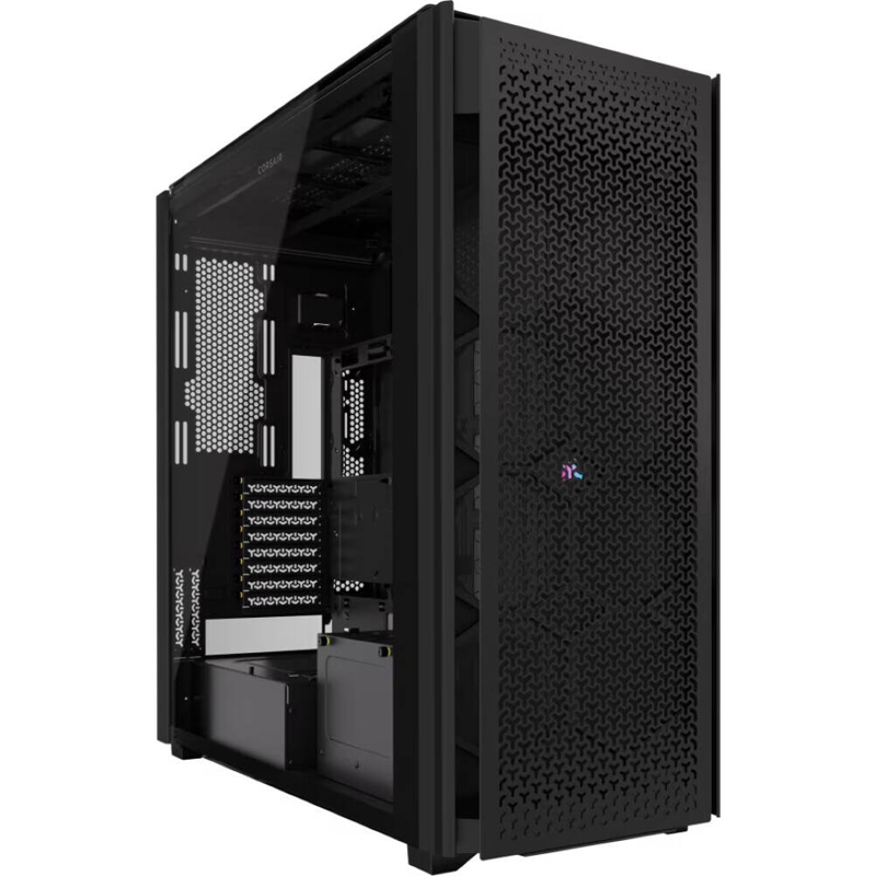 Корпус без блока питания/ Case Corsair iCUE LINK 9000D Airflow, Full-Tower, TG, no fan, 4xUSB-A 3.2, 2xUSB 3.2 Type-C, SSI-EEB, E-ATX, ATX, mATX, mITX Black (CC-9011273-WW)