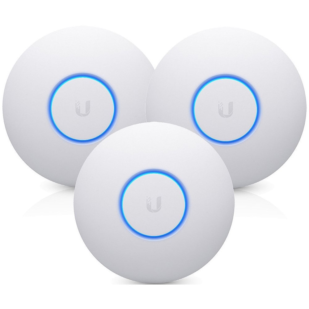 Картинка Комплект Ubiquiti UniFi nanoHD 3-Pack 3 шт. (UAP-NANOHD-3) 