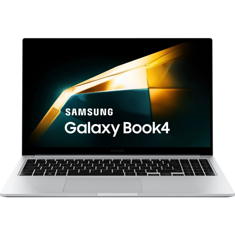 Galaxy Book4 15.6"(1920x1080 IPS (матовый))/ Intel Core 5 120U(1.4Ghz)/ 8192Mb/ 512PCISSDGb/ noDVD/ Int:Intel® Graphics/ Cam/ BT/ WiFi/ 54WHr/ war 1y/ 1.55kg/ Silver/ Win11Home (NP750XGK-KS1IN_GOPWR)