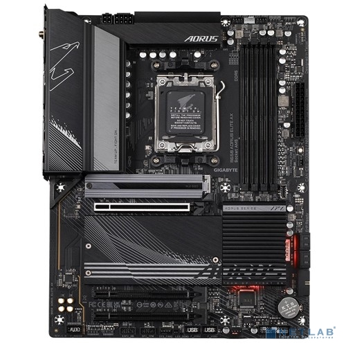 Gigabyte B650 AORUS ELITE AX { Socket AM5, AMD B650, 4xDDR5-5200, HDMI+DP, 3xPCI-Ex16, 4xSATA3(RAID 0/ 1/ 10), 3xM.2, 8 Ch Audio, 2.5GLan, WiFi, (4+4)xUSB2.0, (7+2)xUSB3.2, (0+1)xUSB3.2 Type-C™, ATX}