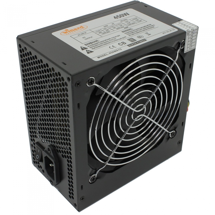 БП Winard 500W (500WA12) ATX, 12cm fan, 20+4pin +4Pin, 3*SATA, 3*IDE OEM {10} (331214)