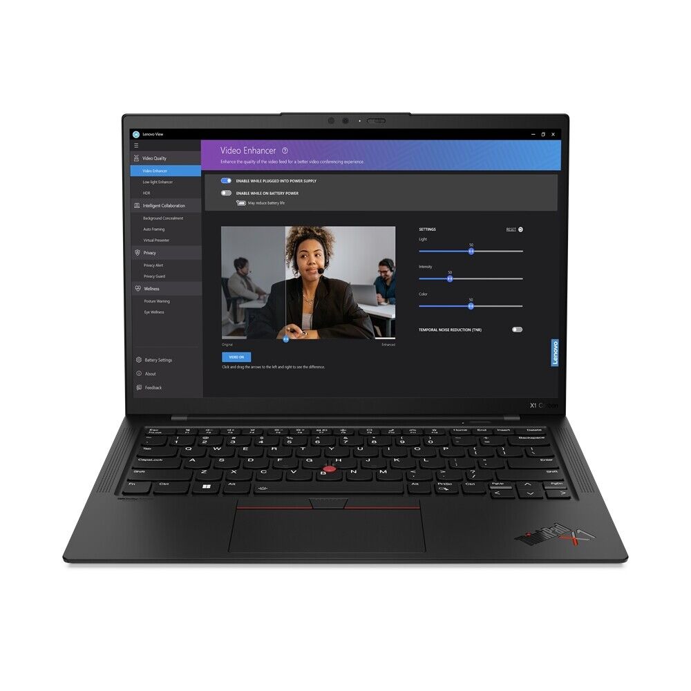 Ноутбук Lenovo Thinkpad X1 Carbon G11 [21HM002FUS] i7-1365U/ 32Gb/ 512Gb SSD/ 14.0 WUXGA, IPS, 400nits, 100% sRGB/ vPro/ Backlit/ FHD IR/ FPR/ Win11Pro