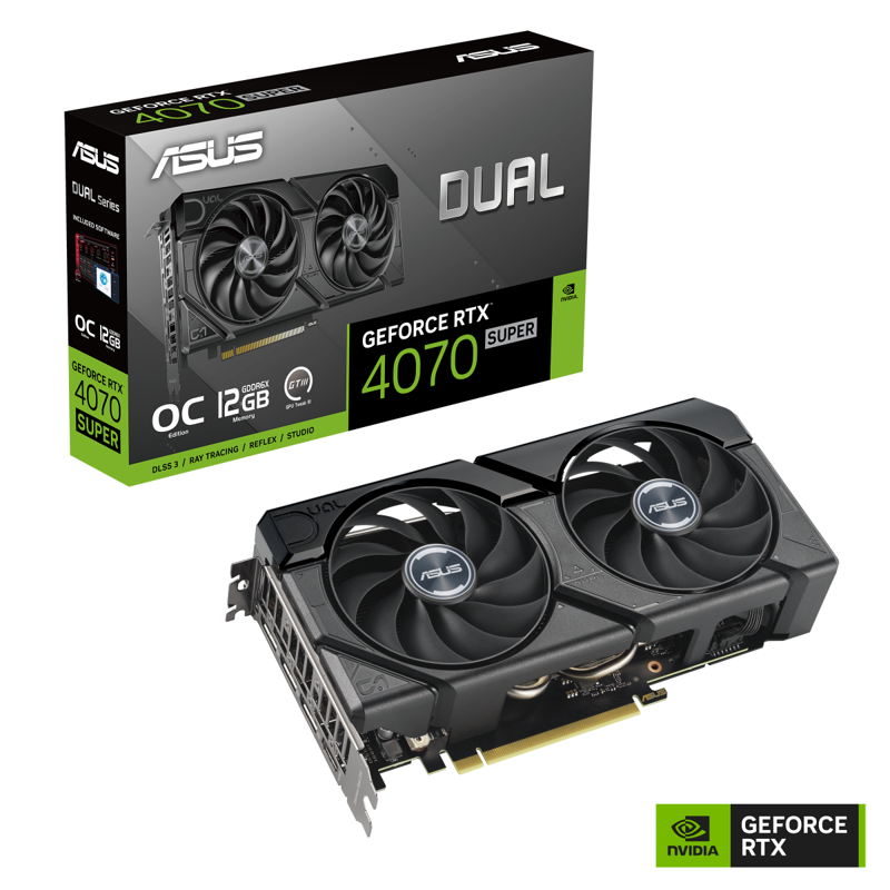 Видеокарта/ DUAL-RTX4070S-O12G-EVO (90YV0KC0-M0NA00)