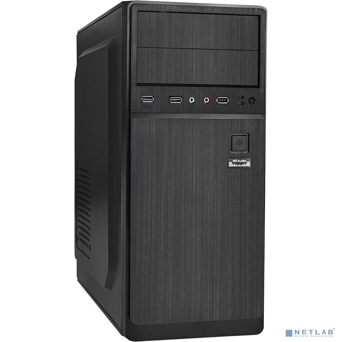 Exegate EX287145RUS Корпус Miditower ExeGate XP-402U2-600W-12 (ATX, XP600 с вент. 12см, 1*USB+2*USB3.0, аудио, черный)