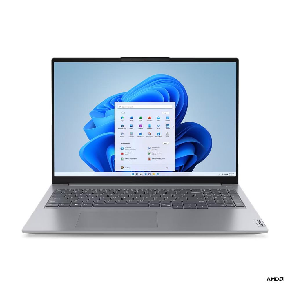 Ноутбук Lenovo ThinkBook 16 G6 ABP Ryzen 5 7530U/ 16Gb/ SSD512Gb/ 16.0"/ IPS/ WUXGA/ NoOS/ grey (21KK000LRU)