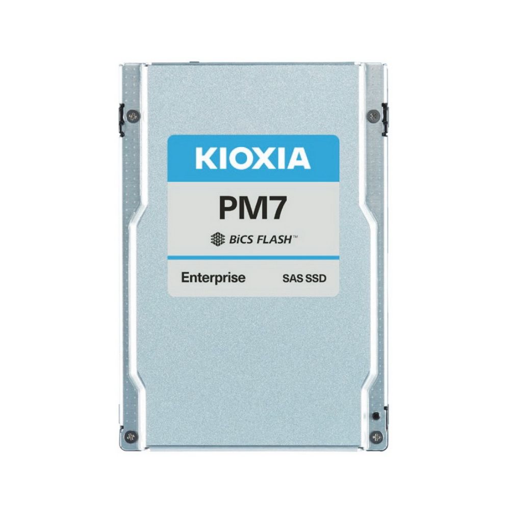 Серверный твердотельный накопитель/ KIOXIA SSD PM7-V, 6400GB, 2.5" 15mm, SAS 24G, TLC, R/W 4200/4100 MB/s, IOPs 720K/355K, TBW 35040, DWPD 3 (12 мес.) (KPM7VVUG6T40)