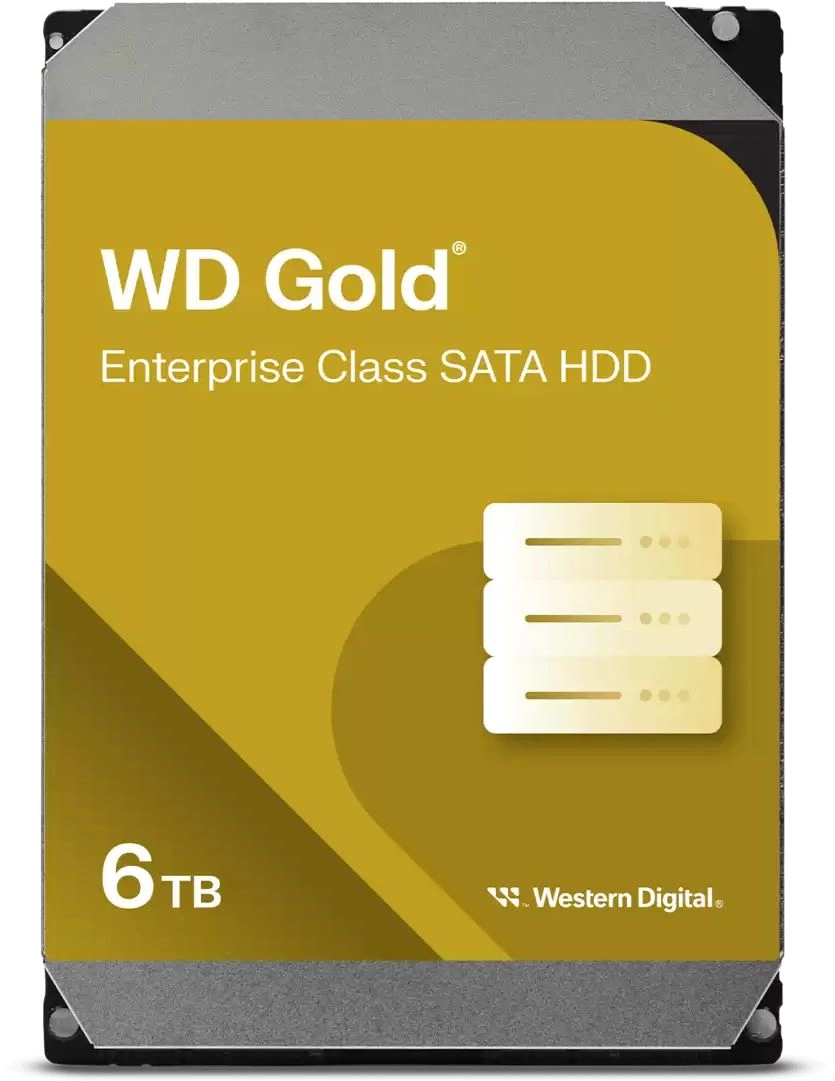 Жесткий диск WD SATA-III 6TB WD6004FRYZ Server Gold 512E (7200rpm) 256Mb 3.5"