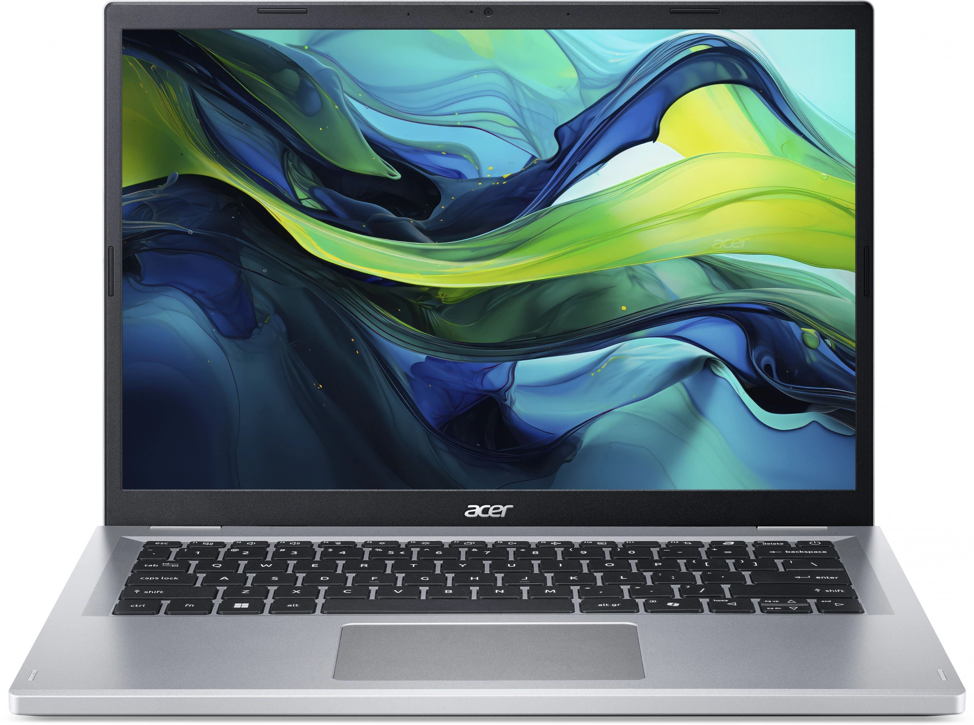 Ноутбук Acer Aspire Go AG14-31P-P7CL N-series N200 8Gb 512Gb SSD 14" IPS WUXGA (1920x1200) noOS silver WiFi BT (NX.KXECD.003)