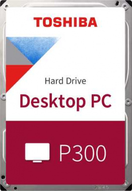 Toshiba Desktop P300 3.5" HDD SATA-III 2Tb, 5400rpm, 128MB buffer, 1 year (HDWD220UZSVA)