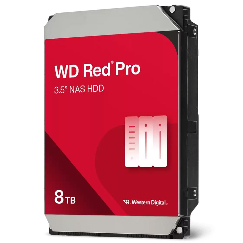 Жесткий диск Western Digital 8ТБ WD8003FFBX Red Pro 3,5&quot; 7200RPM 256MB (SATA-III) NAS P/ N WD8005FFBX (replacement WD8003FFBX) (WD8003FFBX / WD8005FFBX)