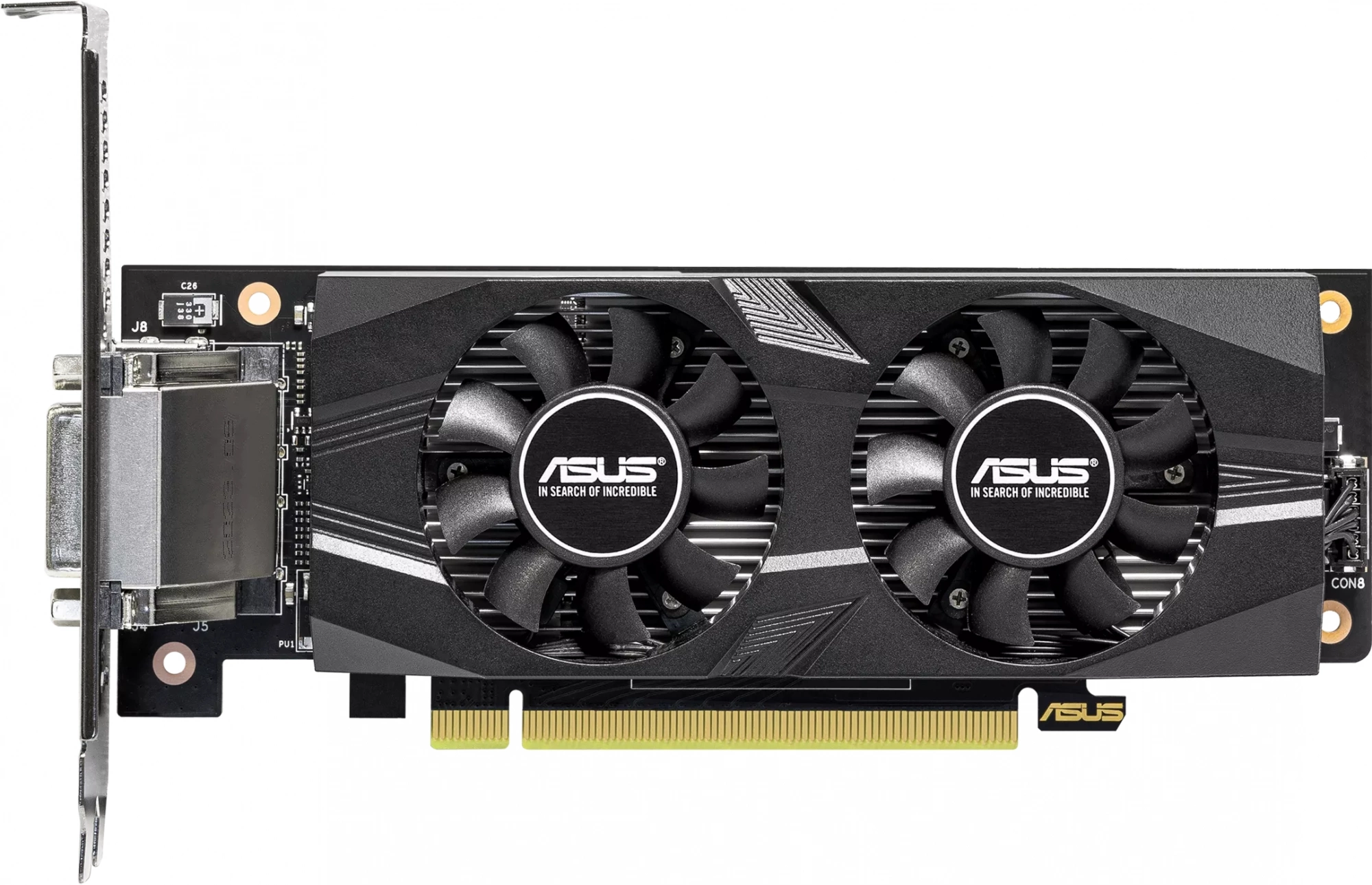 Видеокарта Asus PCI-E 4.0 RTX3050-O6G-LP-BRK NVIDIA GeForce RTX 3050 6Gb 96bit GDDR6 1507/ 14000 DVIx1 HDMIx1 DPx1 HDCP Ret low profile