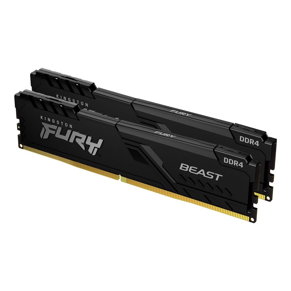 Модуль памяти Kingston KF432C16BBK2/16-SP FURY Beast Black 16GB Kit (2x8GB), DDR4-3200, CL16 DIMM, 1Gx8