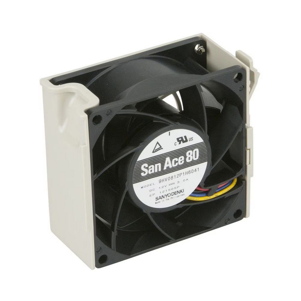 Вентилятор SuperMicro FAN-0166L4 80x80x38 mm, 13.5K RPM, Optional Middle Cooling Fan for 2U U