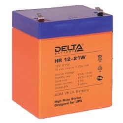 Delta HR 12-21 W (5 А\ч, 12В) свинцово- кислотный аккумулятор (HR12-21 W)