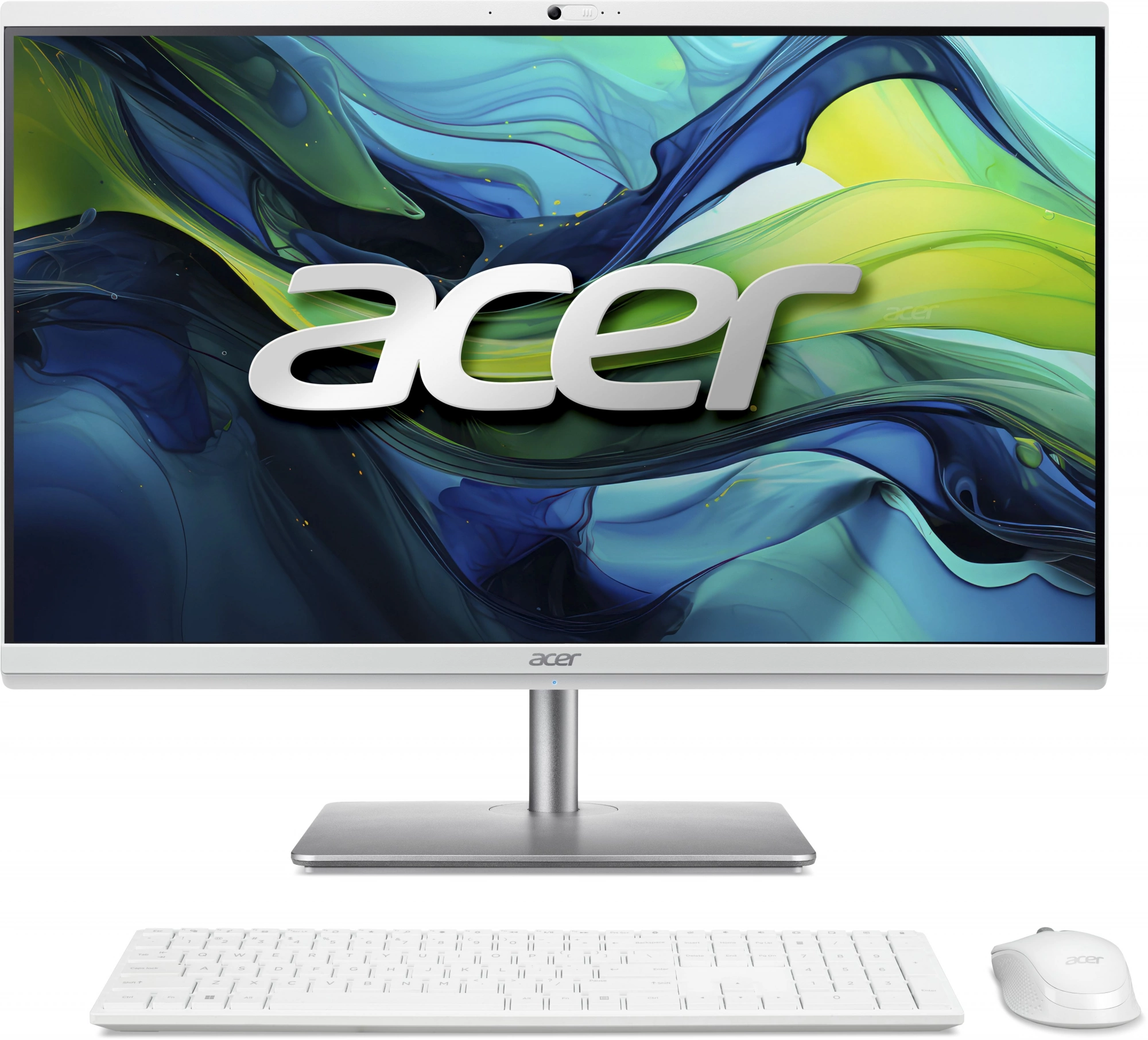 Моноблок Acer Aspire C27-195ES 27" Full HD Core Ultra 5 125U (3.6) 16Gb SSD512Gb Graphics CR Windows 11 Professional GbitEth WiFi BT 65W клавиатура мышь Cam серебристый 1920x1080 (DQ.BMFCD.005)