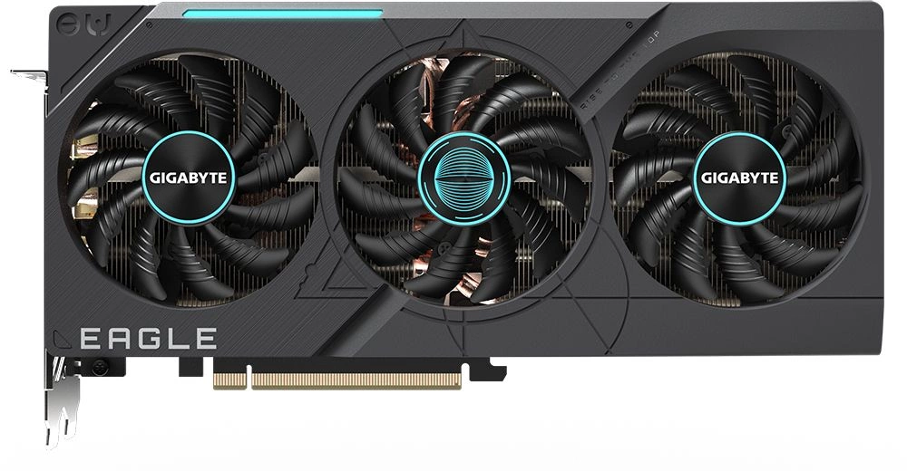 Видеокарта Gigabyte RTX4070Ti SUPER EAGLE 16GB GDDR6X 256bit 3xDP HDMI 3FAN RTL (GV-N407TSEAGLE-16GD)