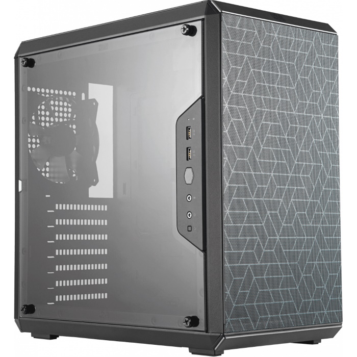 Корпус без БП Cooler Master MasterBox Q500L, ATX, mATX, Mini-ITX, 2x2.5", 2x3.5", USB3.0x2, 1x120Fan, w/ o PSU (MCB-Q500L-KANN-S00)