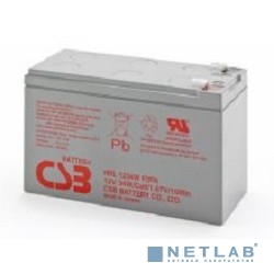 CSB Батарея HRL1234W (12V, 9Ah) (FR) (с увеличенным сроком службы 10 лет)