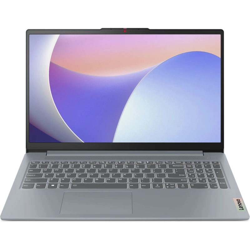 Ноутбук Lenovo IdeaPad Slim 3 15IRH8 15.6"(1920x1080 IPS)/ Core i5 13420H/ 16Gb/ 512Gb SSD/ noDVD/ BT/ WiFi/ 47WHr/ 1.62kg/ arctic grey/ noOS (83EM00DBPS)