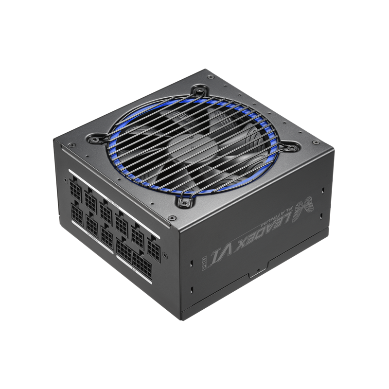 Super Flower Power Supply Leadex VI Platinum PRO, 850W, ATX, 120mm, 9xSATA, 6xPCI-E(6+2), APFC, 80+ Platinum, Full Modular (SF-850F14PE)