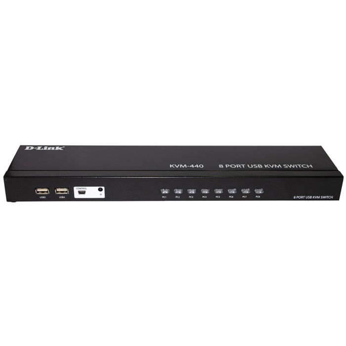 Картинка Переключатель D-Link KVM-440 (KVM-440) 