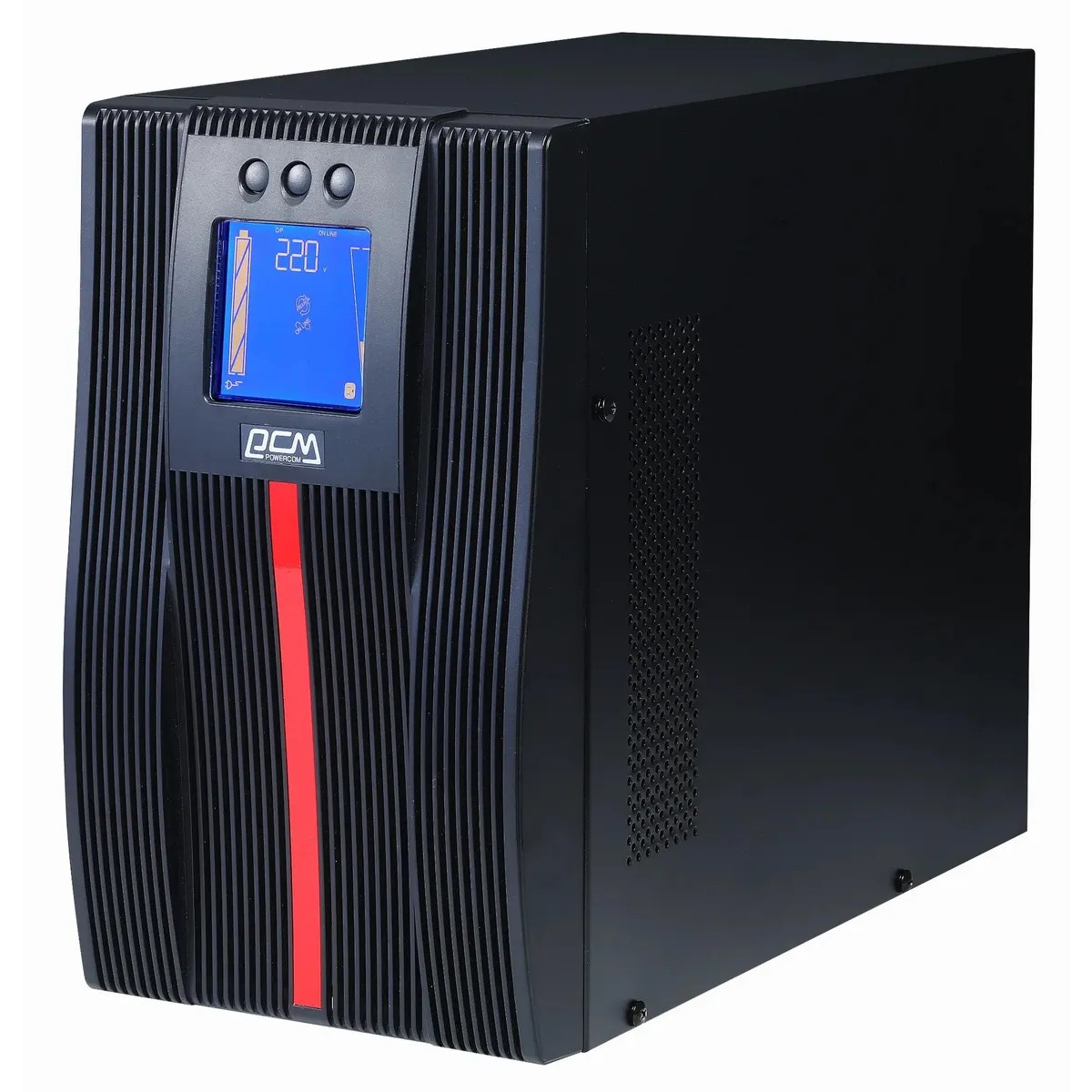 ИБП Powercom MACAN MAC-2000 2000VA/ 2000W Tower, 8*IEC320-C13+С19, Serial+USB, SNMP Slot (1034862)