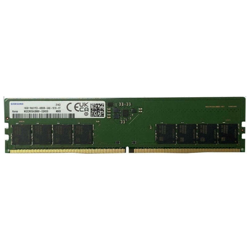 Samsung DDR5 DIMM 32GB UNB 4800 1Rx8, 1.1V (M323R4GA3BB0-CQKOD)