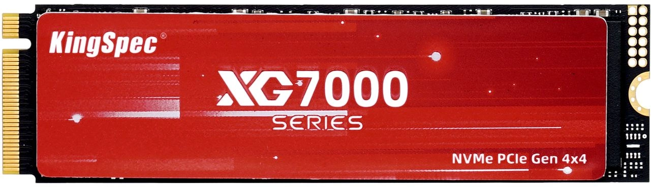 Накопитель SSD Kingspec PCIe 4.0 x4 512GB XG7000-512 XG7000 M.2 2280