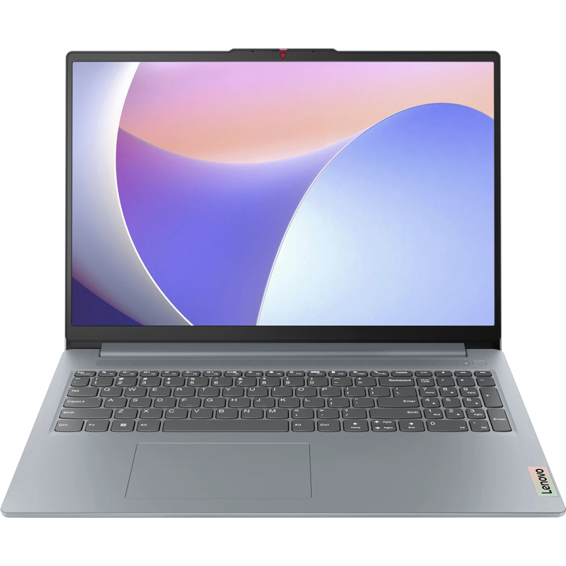 Ноутбук Lenovo IdeaPad Slim 3 16IAH8 16"(1920x1200 IPS)/ Core i5 12450H/ 8Gb/ 512Gb SSD/ noDVD/ BT/ WiFi/ 47WHr/ 1.74kg/ arctic grey/ noOS + 65W, RU kbd (83ES002XRK)