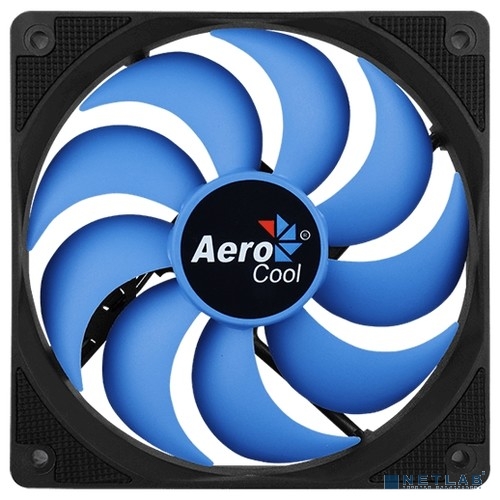 Fan Aerocool Motion 12 Plus / 120mm/ 3pin+Molex/ Black (MOTION 12 PLUS120)