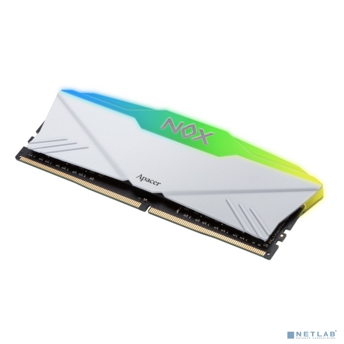 Apacer DDR4 DIMM 16GB AH4U16G32C28YNWAA-1 C4-25600, 3200MHz, CL16, NOX RGB WHITE AURA2