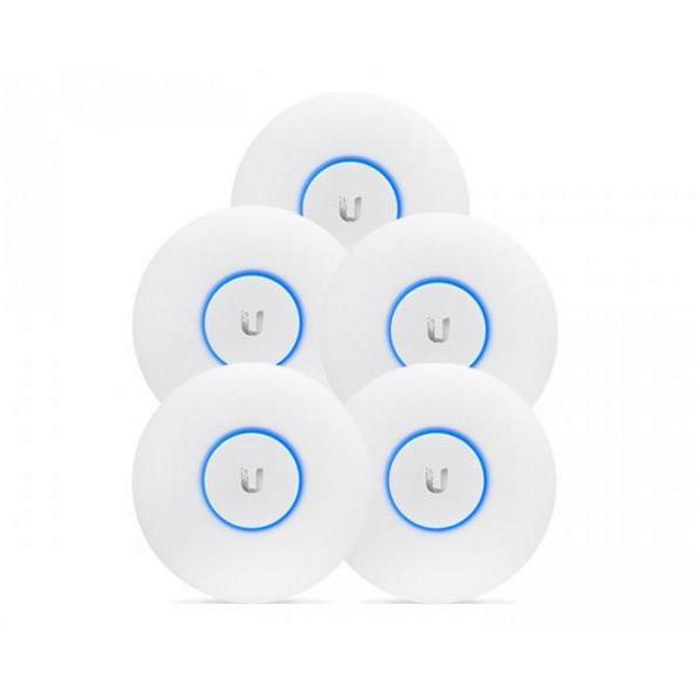 Картинка Комплект точек доступа Ubiquiti UniFi AC HD (UAP-AC-HD-5) 