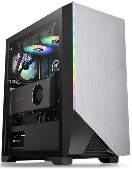 Корпус Thermaltake H550 TG RGB черный без БП ATX 5x120mm 5x140mm 2xUSB2.0 1xUSB3.0 audio bott PSU (CA-1P4-00M1WN-00)