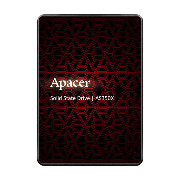 Apacer SSD PANTHER AS350X 1TB SATA 2.5" 7mm, R560/ W540 Mb/ s, 3D NAND, IOPS 93K/ 80K, MTBF 1,5M, 600TBW, Retail, 3 years (AP1TBAS350XR-1)