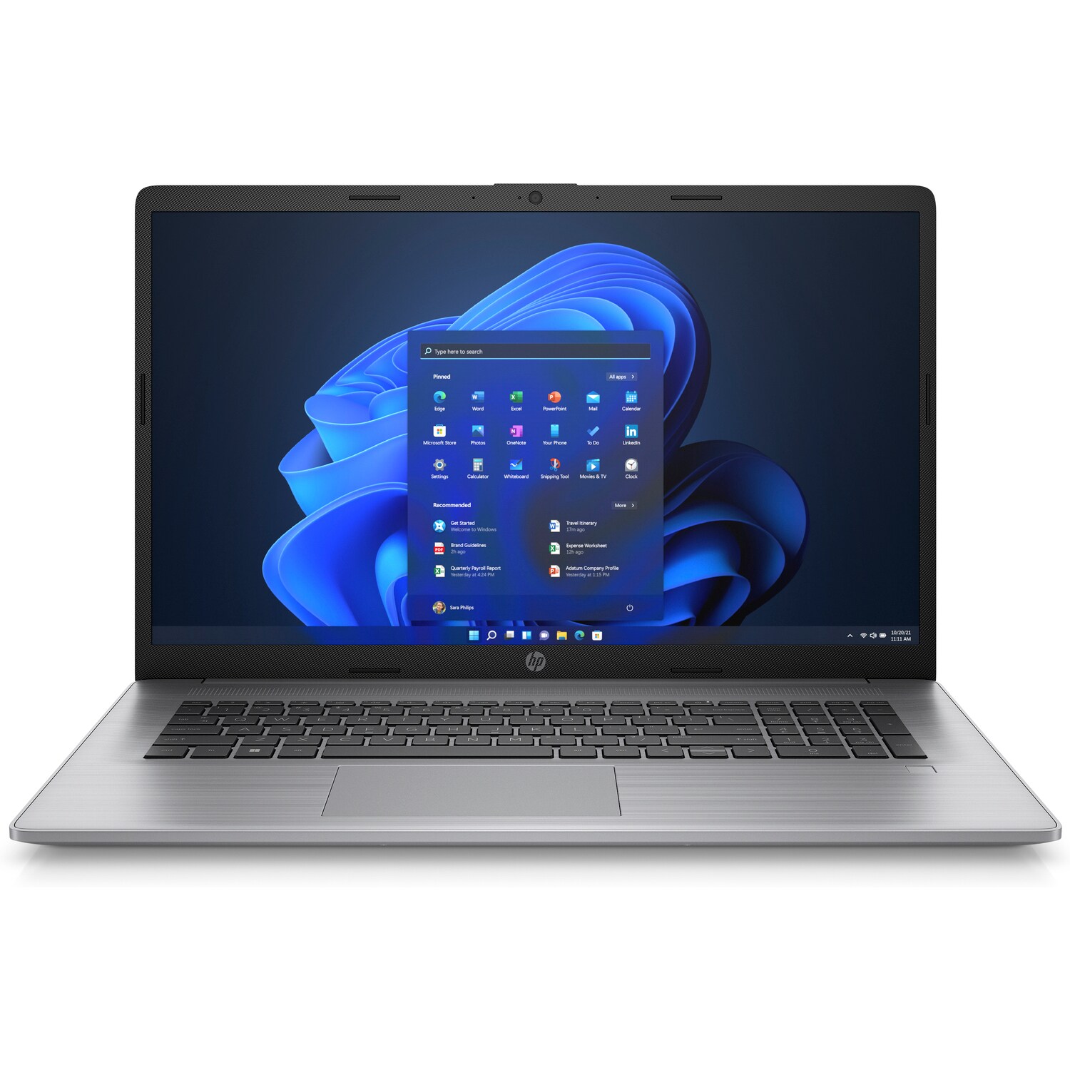 Ноутбук HP 470 G9 Silver 17.3" FHD Core i5-1235U/ 8Gb/ 512Gb SSD/ MX550 2Gb/ DOS (6S7D3EA)