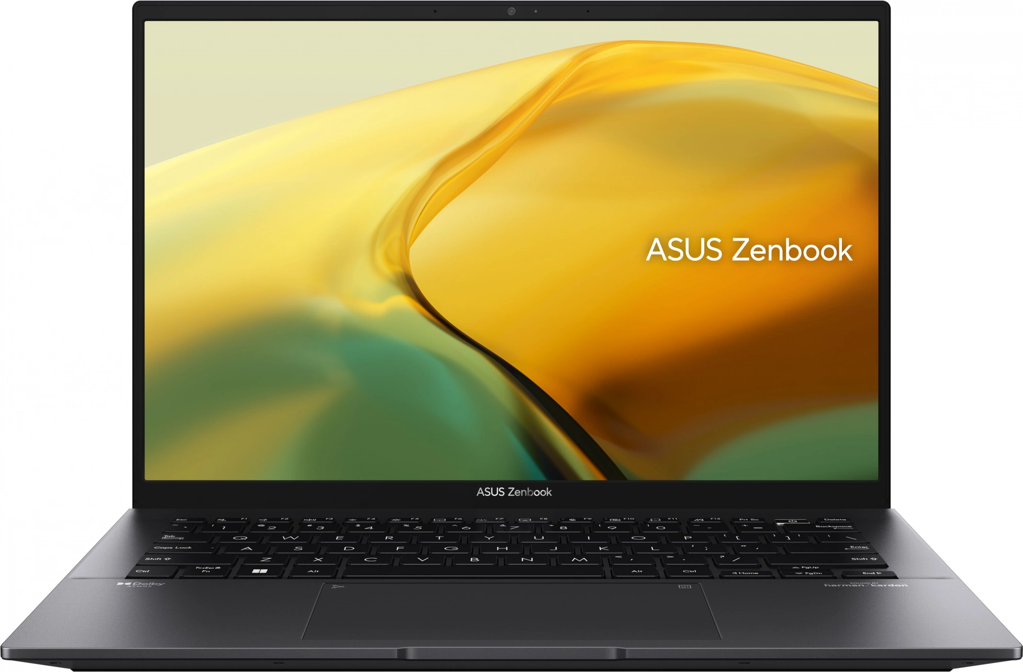 Ноутбук Asus Zenbook 14 UM3402YA-KP854 Ryzen 5 7430U 16Gb 512Gb SSD 14" IPS WQXGA (2560x1600) noOS black WiFi BT Bag (90NB0W95-M01KZ0)