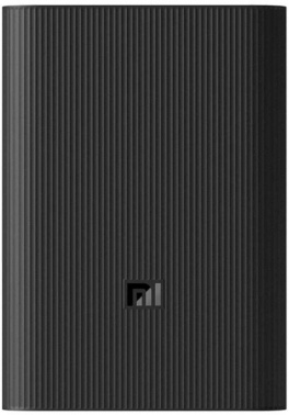 Мобильный аккумулятор Xiaomi Mi Power Bank 3 Ultra Compact 10000mAh QC/PD 22.5W 3A 2xUSB-A/USB-C черный (BHR4412GL)