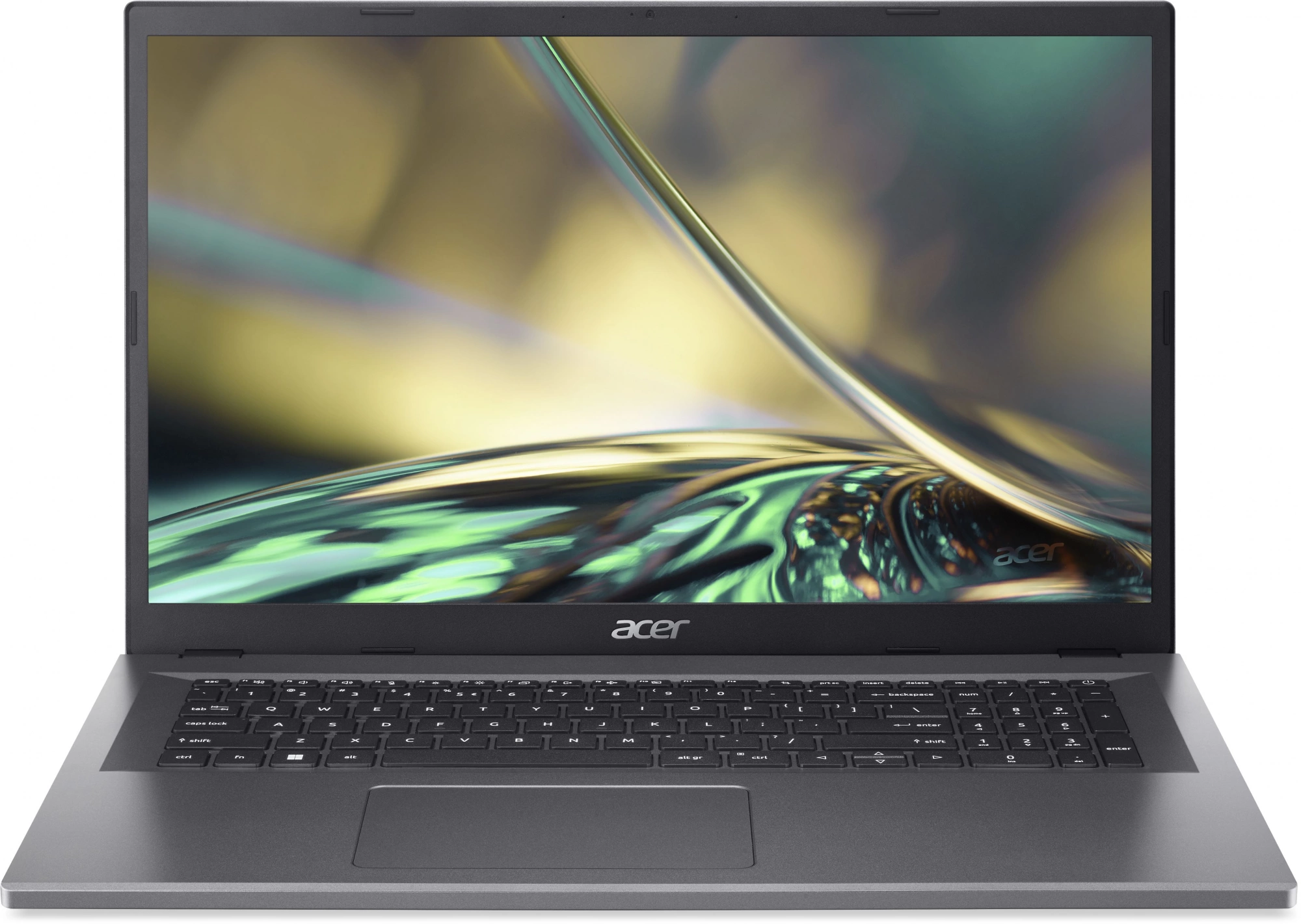 Ноутбук Acer Aspire 3 A317-55P-36S9 Core i3 N305 8Gb 512Gb SSD 17.3" IPS FHD (1920x1080) Win11 silver WiFi BT (NX.KDKCD.003)