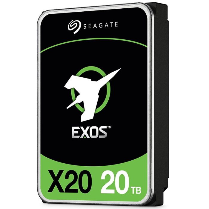 Жесткий диск 20TB HDD Seagate Exos X20 3.5" SATA III, 7200 rpm, 256Mb buffer 512e/ 4KN (ST20000NM007D)