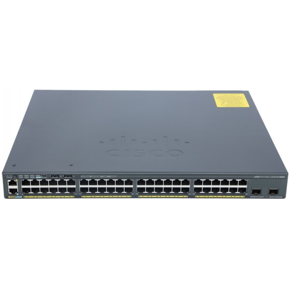 Картинка Коммутатор Cisco Catalyst WS-C2960X-48LPS-L (WS-C2960X-48LPS-L) 