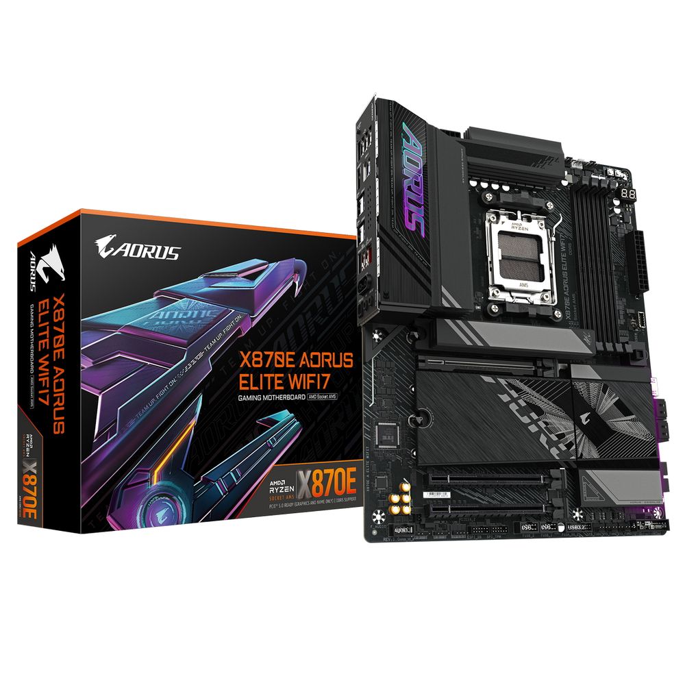 Материнская плата Gigabyte X870E AORUS ELITE WIFI7, RTL